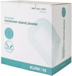 Klinion Wound Care Kliniplast væsketett plaster 9x10cm - 40 stk