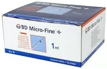 BD Medical-Diabetes care BD Micro Fine + insulinsprøyte, 1 ml - 100 stk