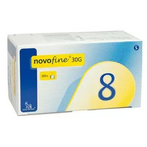 NovoFine penkanyle 0,30x8 mm - 100 stk