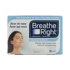 Breathe Right - Nese Strips - 10 stk.