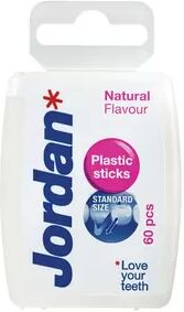 Jordan Clinic Dental Sticks Plastic - 60 stk