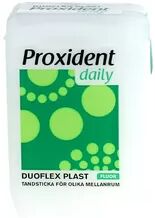 Proxident Duoflex plasttannstikker m. fluor - 60 stk.