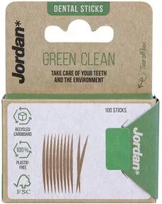 Jordan Green Clean Dental Sticks - 100 stk.