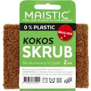 Maistic Bio Group Maistic Kokos skrubber - 2 stk.