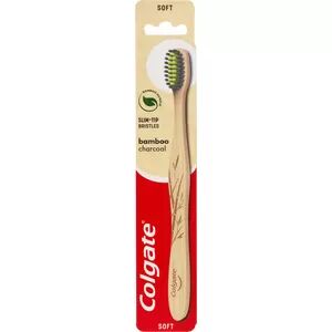 Colgate Bamboo Charcoal Soft Tannbørste - 1 stk.