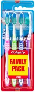 Colgate Extra Clean Soft Tannbørster 4-pakk