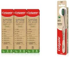 Colgate Tannkrem Smile for good Protection 3x75 ml + Tannbørste