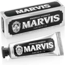 Marvis Licorice Mint Tannkrem, reise - 25 ml