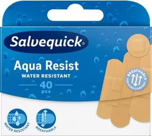 SalvequickMED Aqua Resist Plaster - Mix - 40 stk