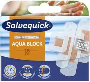 Salvequick Aqua Block - 16 stk