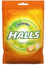 Halls Orange Lemon Lime - 21 stk