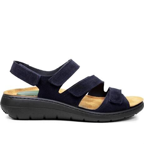 Embla Hälsoskor Embla Hælspor Sandal Ergoflex Gel hælreim Navy By Minfot