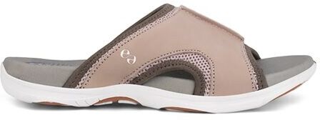 Green Comfort Sandal Corsica Slip-on Nubuck Rose