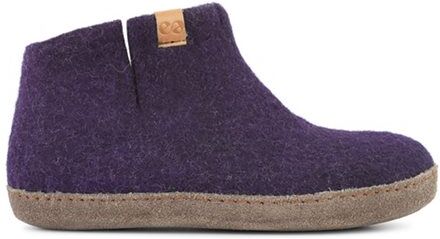 Green Comfort Everest Wool Ulltøfler Purple