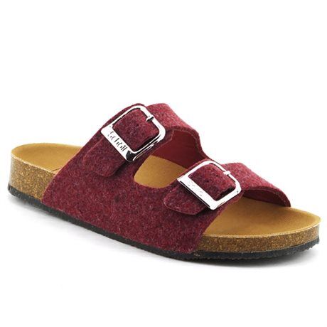 Scholl Sandal Dam Greeny Malaren Wine