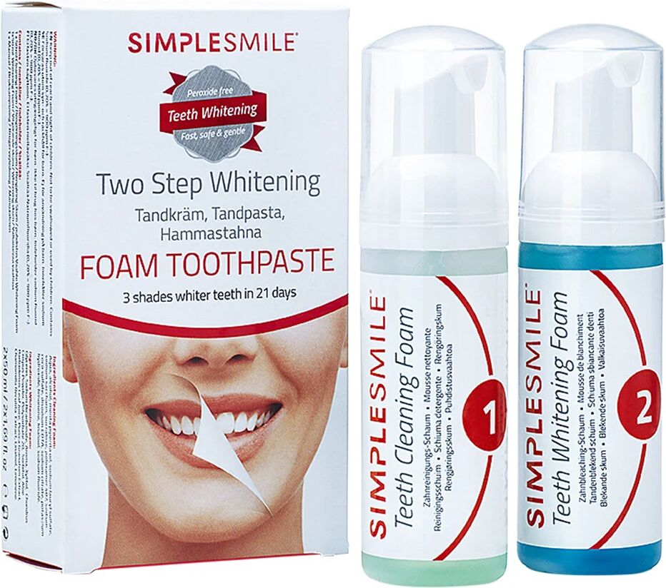 SIMPLESMILE Dual Foam, 100 ml SimpleSmile Tannbleking