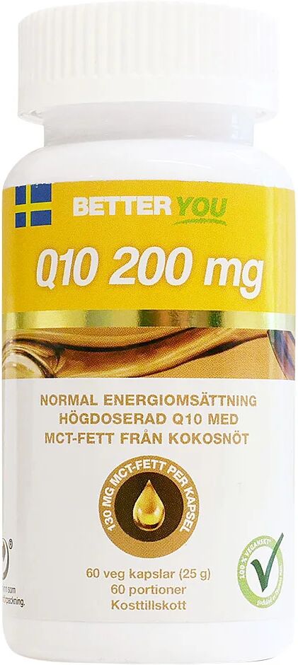 Better You Q10 200mg,  Better You Kosttilskudd