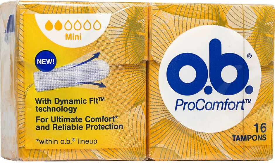 OB ProComfort Mini,  OB Bind & Tamponger