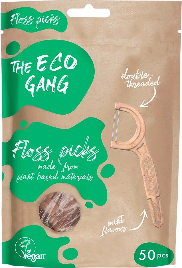 The Eco Gang Floss Picks,  The Eco Gang Tannbørster