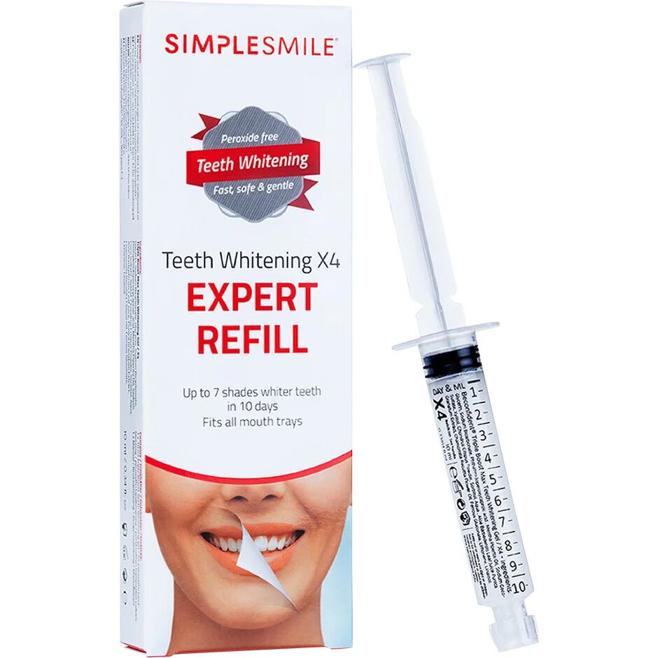 SIMPLESMILE Teeth Whitening X4, 10 ml SimpleSmile Tannbleking