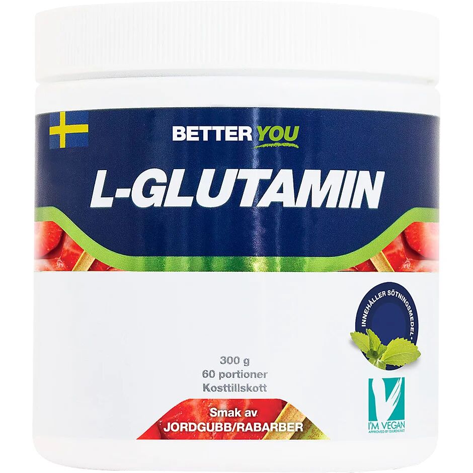 Better You Naturligt L-Glutamin Naturell, 300 g Better You Kosttilskudd
