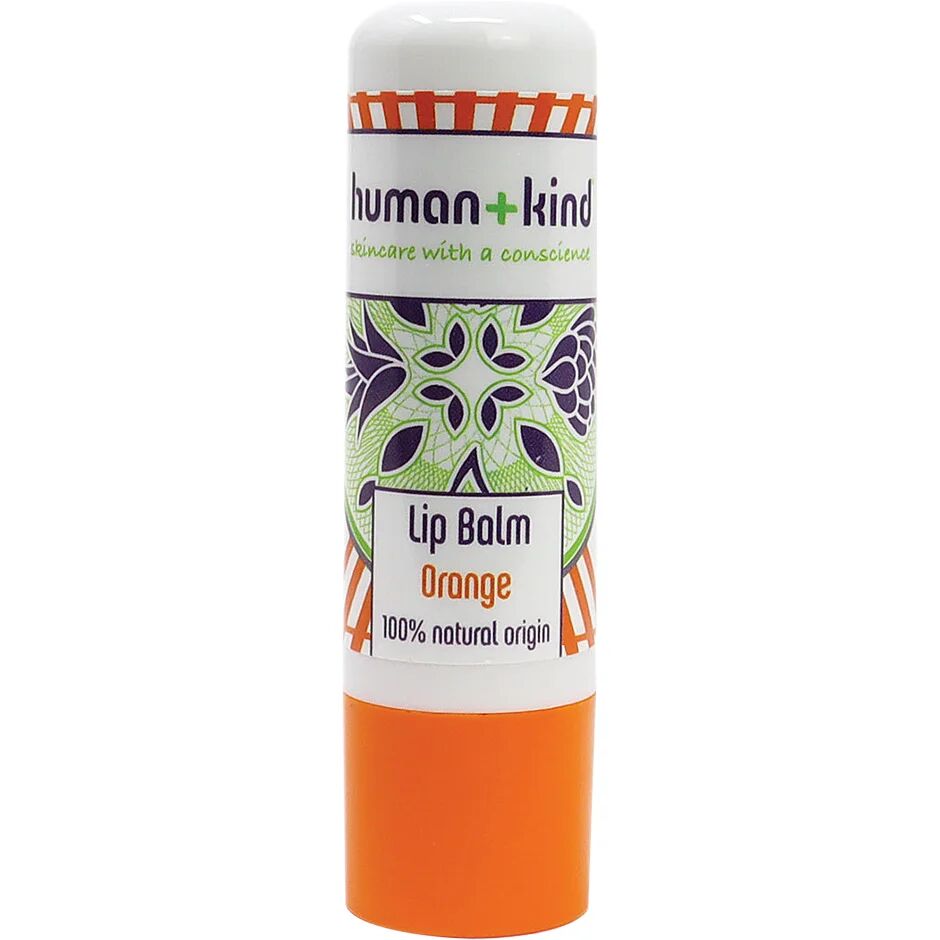 Human+Kind Lip Balm Orange, 4,8 g Human+Kind Leppepomade