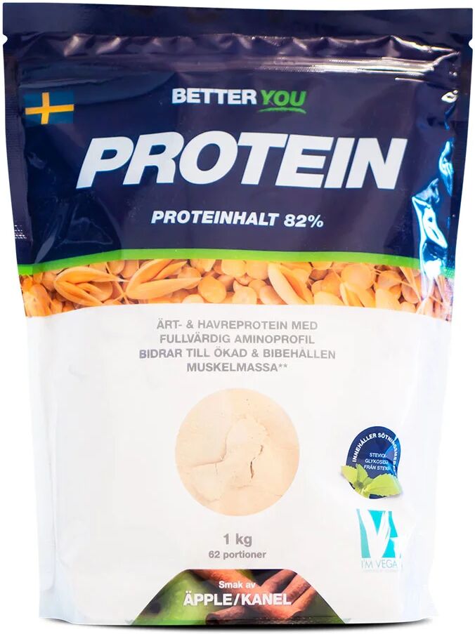 Better You Ärt/havre Protein Choklad, 1 kg Better You Kosttilskudd