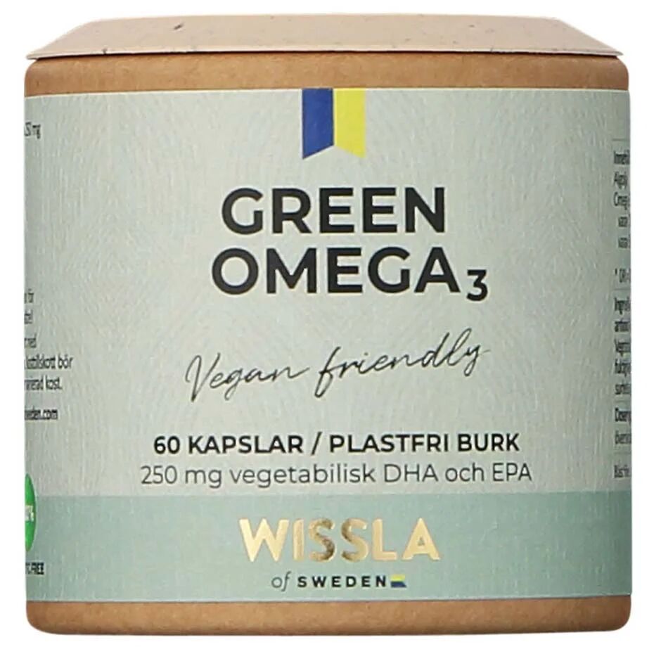 Wissla of Sweden Green Omega, 60 kapslar Wissla of Sweden Kosttilskudd