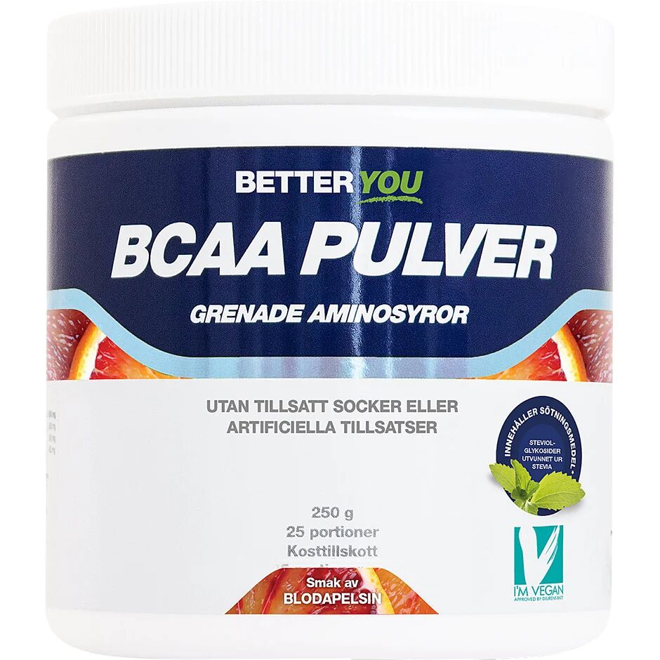 Better You Naturligt BCAA Pulver Passion/Blåbär, 250 g Better You Kosttilskudd