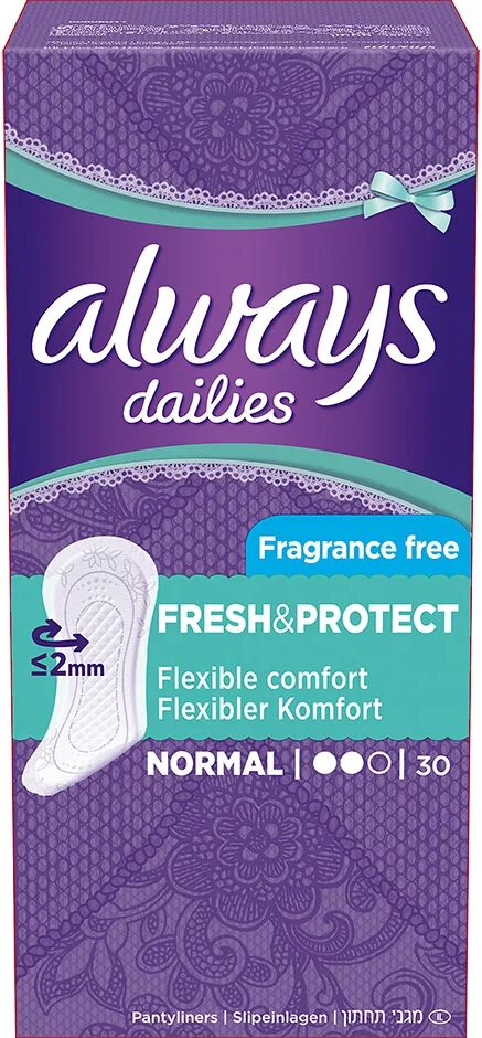 Always Dailies Normal Liner,  Always Bind & Tamponger