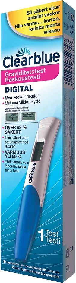 Clearblue Pregnancy Test With Weeks Indicator,  Clearblue Graviditets- & Eggløsningstest