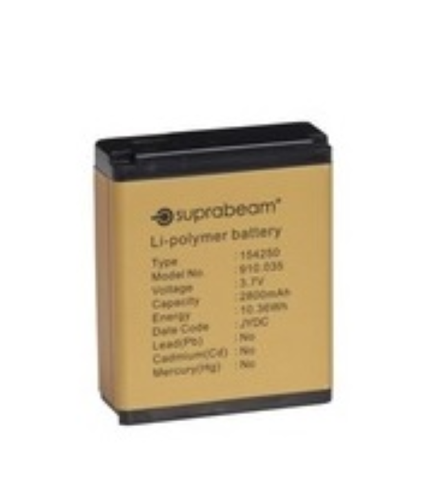 Suprabeam Li-Polymer Battery 3.7v - 2800 Mah