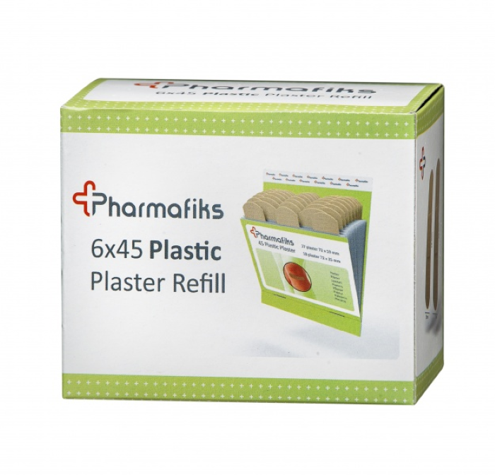 Pharmafiks Plasterstrips Plast Plaster 45 Stk