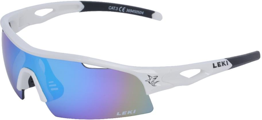 Leki Sport Vision Solbrille - Met White