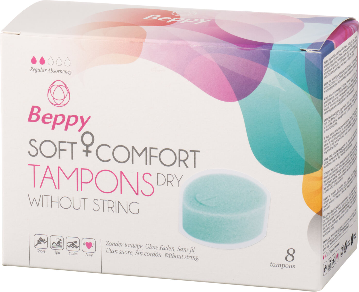 Beppy Dry Comfort Tamponger 8 stk.