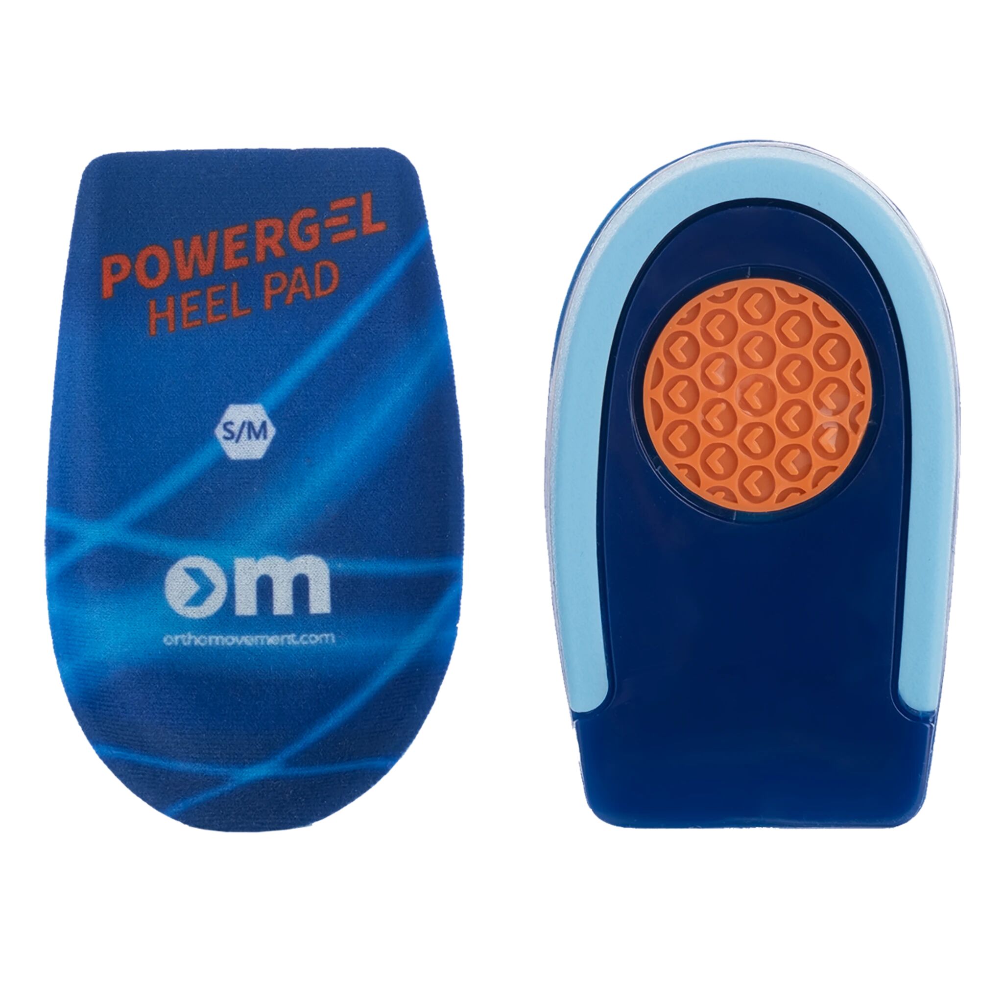 Ortho Movement Powergel hælpute L/XL (41-46) blue