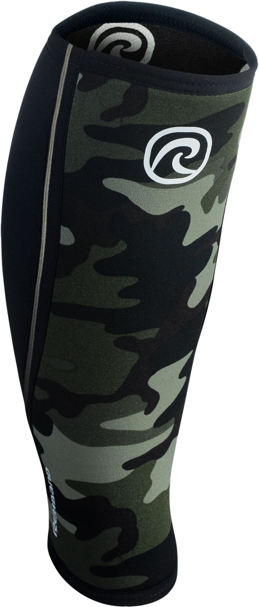 Rehband Rx Shin/calf Sleeve 5 mm, kompresjonsstrømpe senior XS Camo/Black