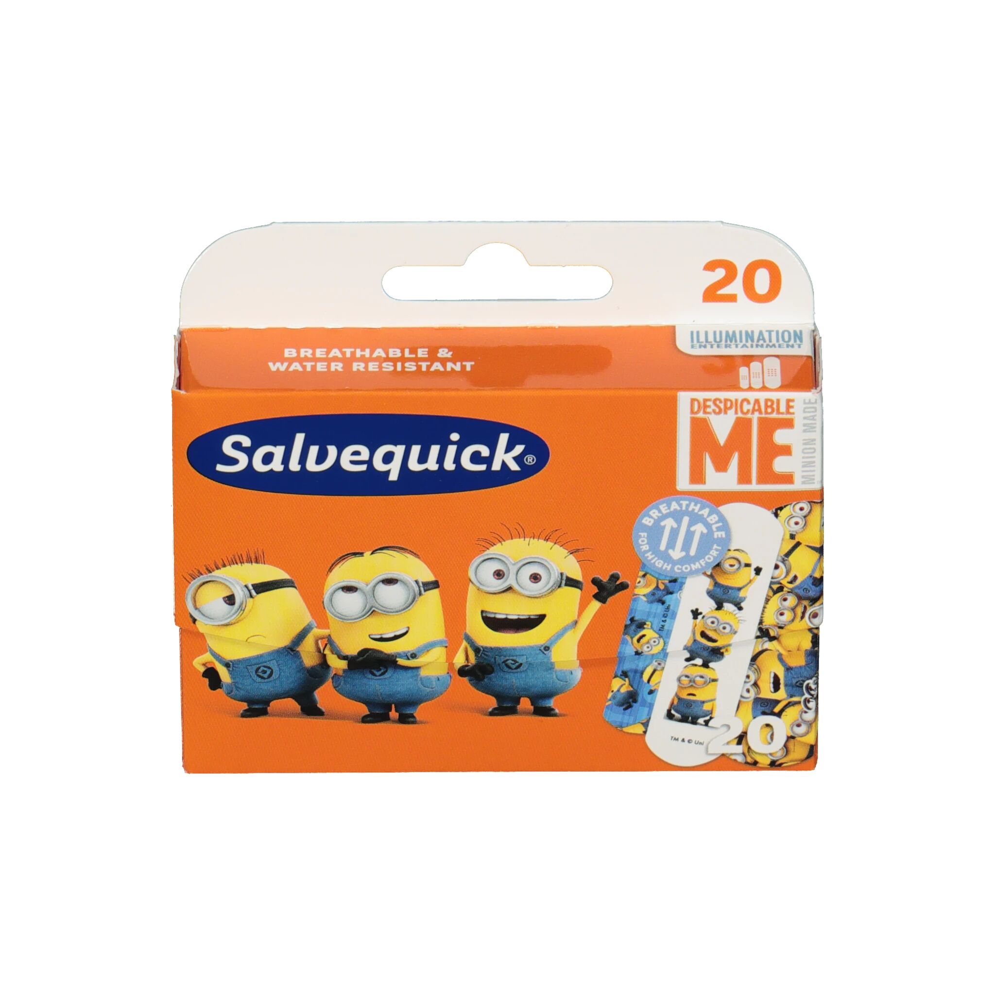 Salvequick Kids, plaster barn STD Minions