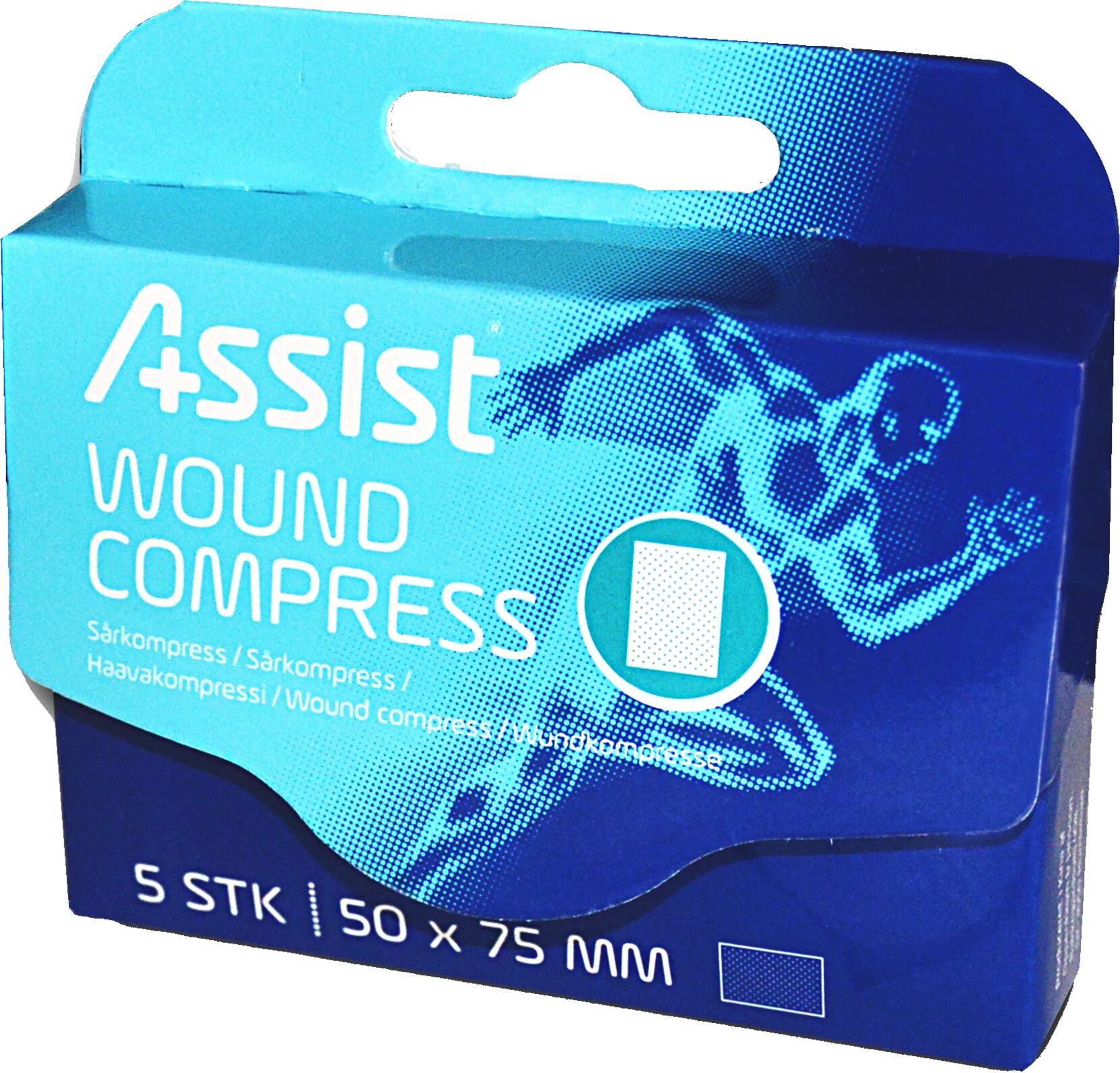 Assist Compress, kompress 5 pcs NO COLOUR