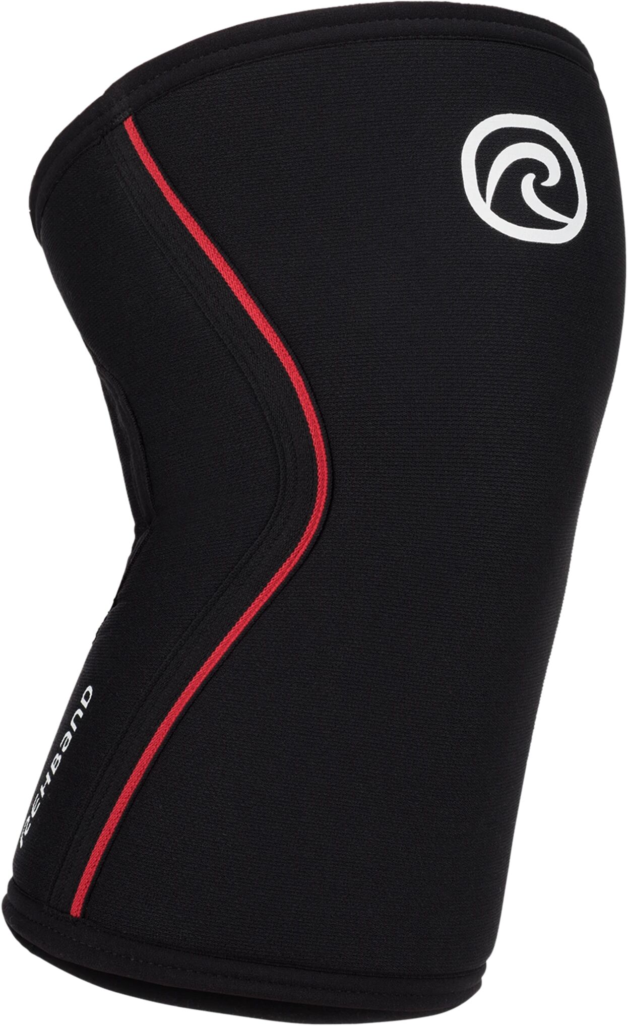 Rehband RX Knee Sleeve 7mm, knestøtte senior XS BLACK/RED