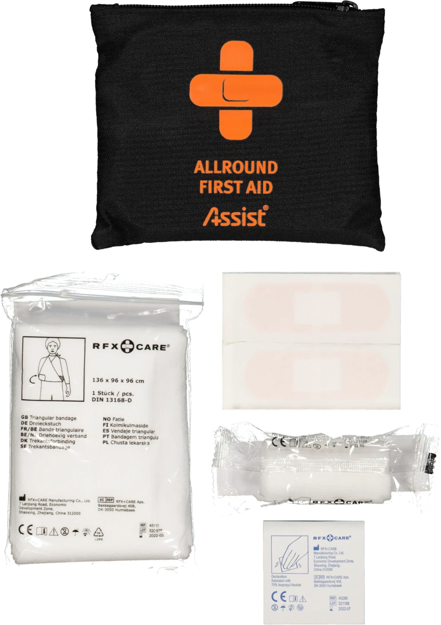 Assist Allround First Aid, førstehjelpssett STD NO COLOUR