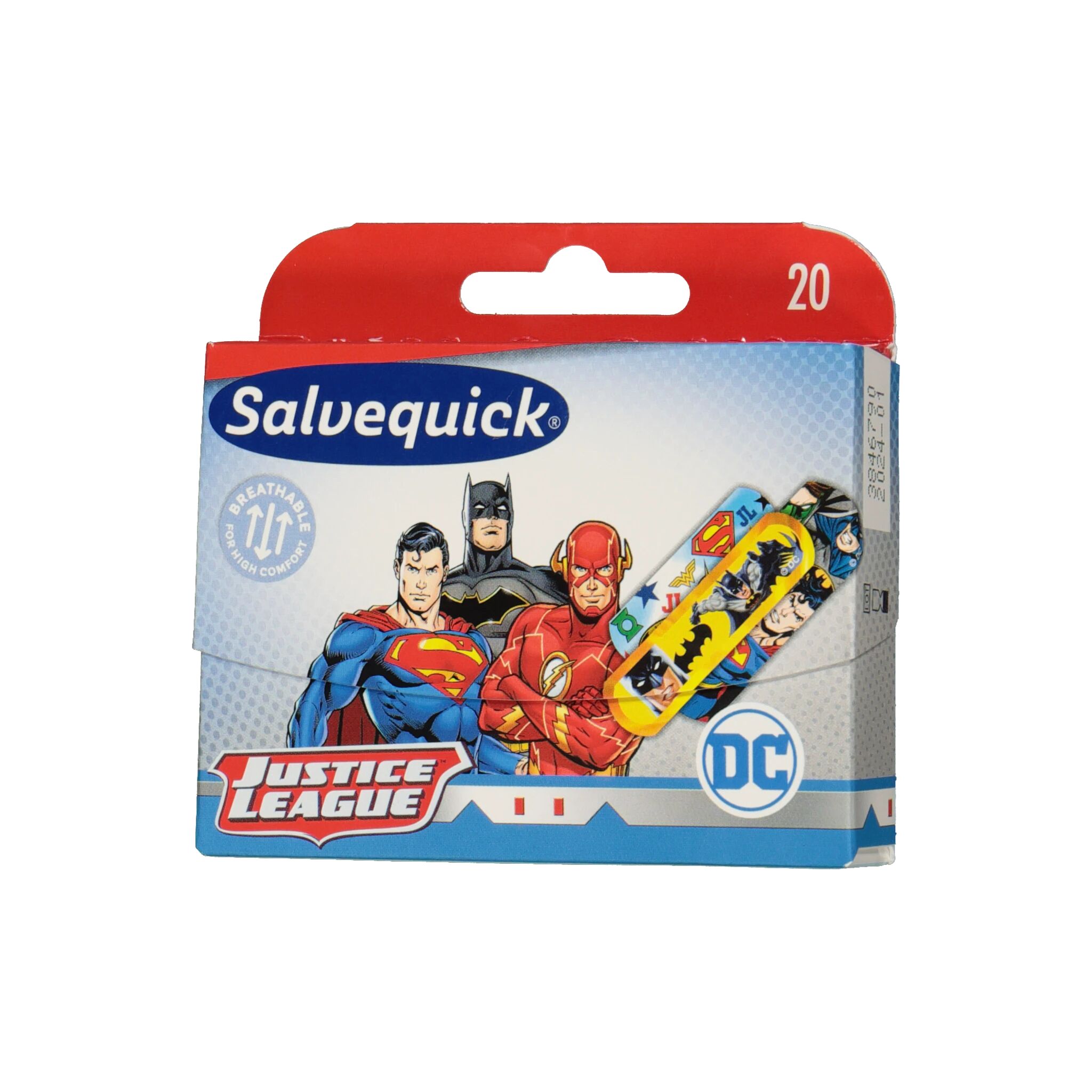 Salvequick Kids, plaster barn STD Justice League