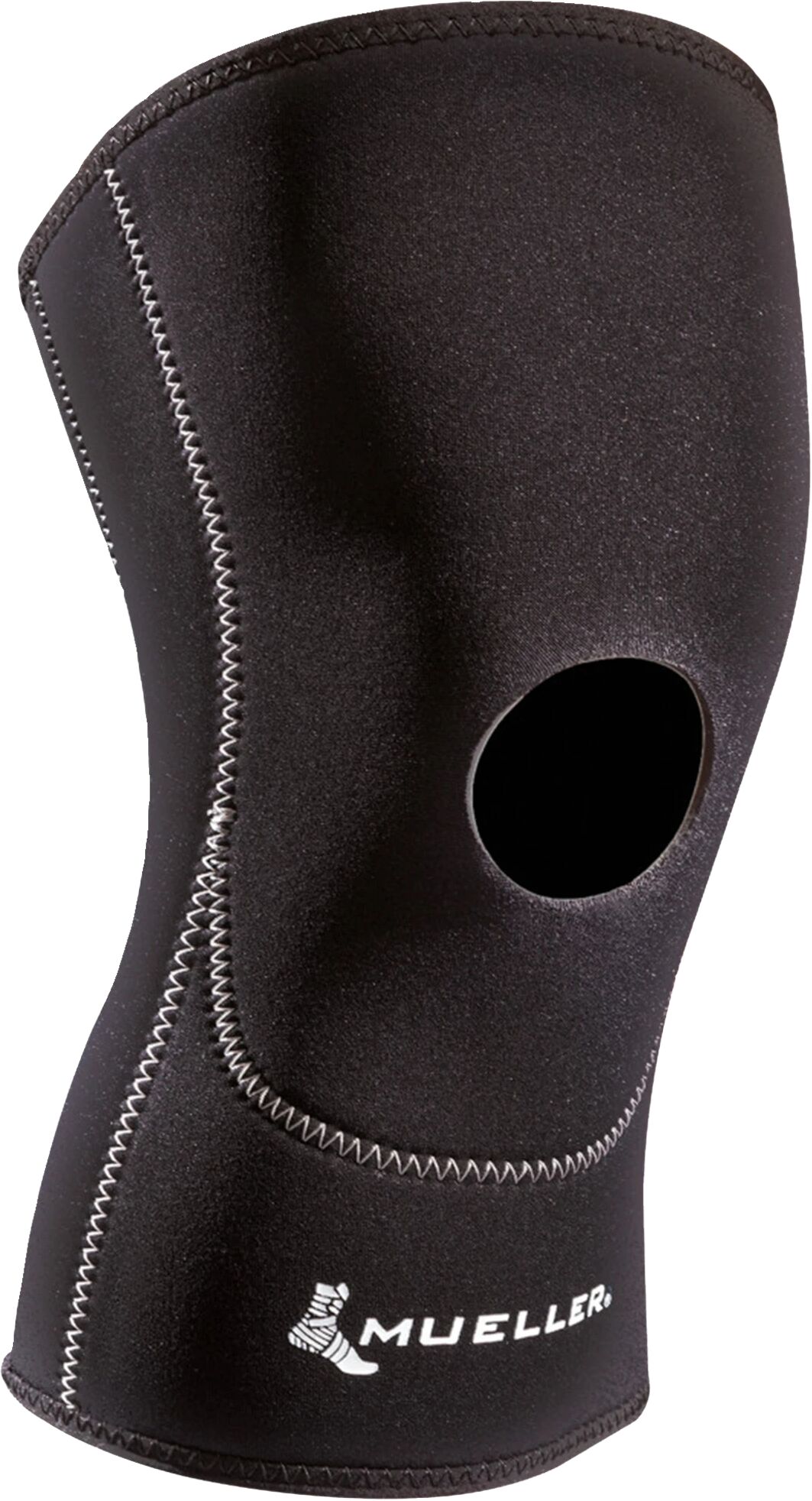 Mueller Open Patella Knee Sleeve, knestøtte XL BLACK