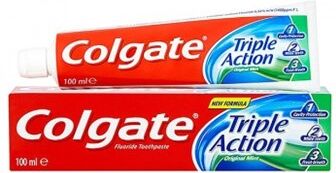 Colgate Tandkräm Triple Action - 100 ml