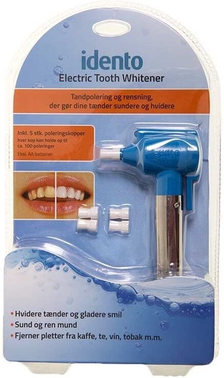 Idento Electric Tooth Whitener 1 st + 5 st Tandblekning