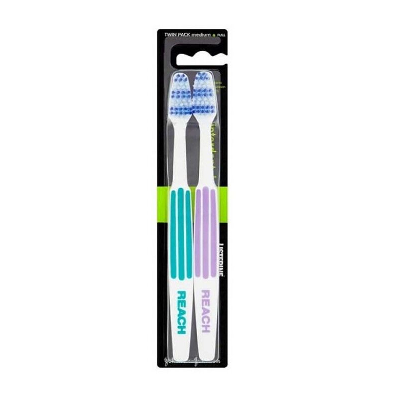 Listerine Reach Interdental Toothbrush Duo Medium 2 st Tandborste