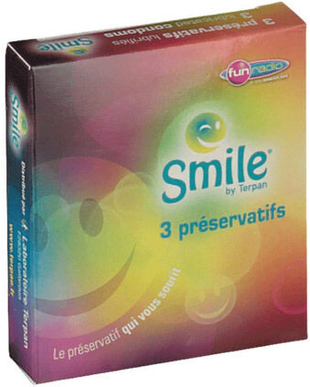 Terpan Préservatif Smile Classique 3 unités