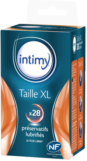 Intimy Taille XL 28 préservatifs