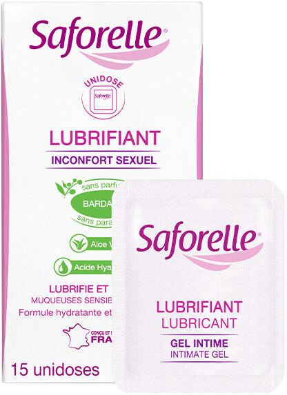 Saforelle Soin & Hygiène Lubrifiant 15 unidoses