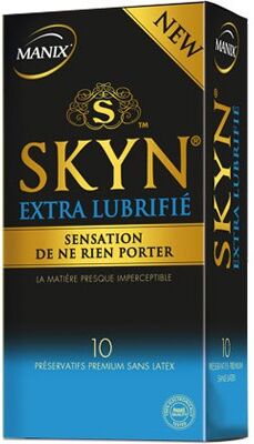 Manix Skyn Extra Lubrifié 10 préservatifs